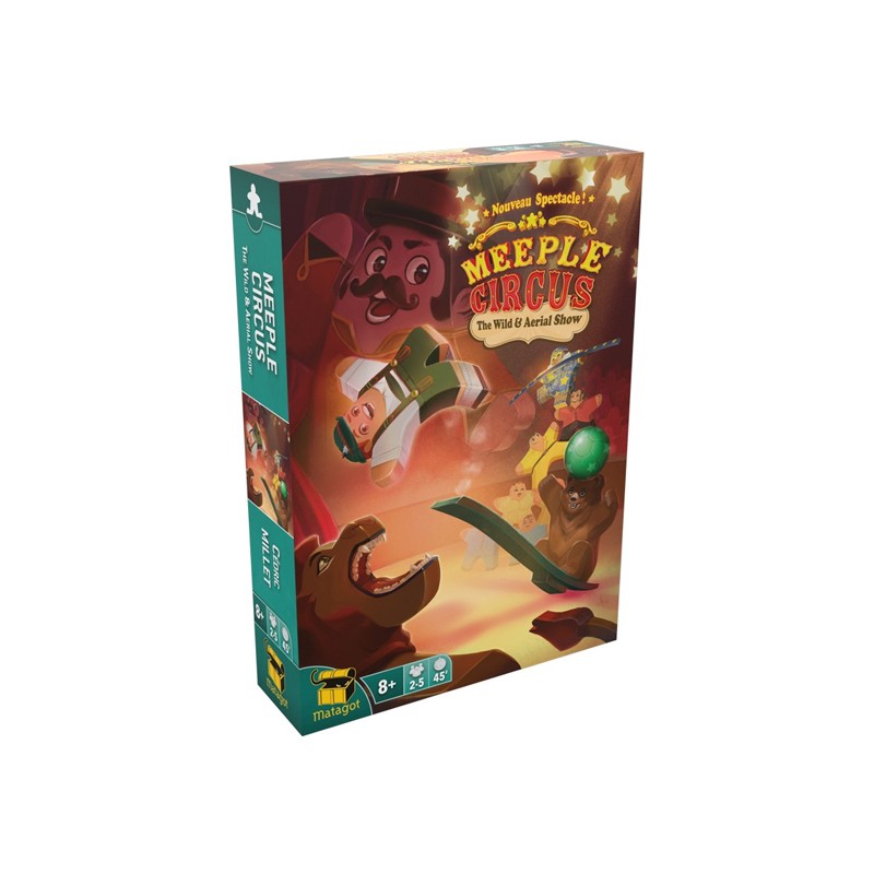 MEEPLE CIRCUS The Wild Animal and Aerial Show - Box
