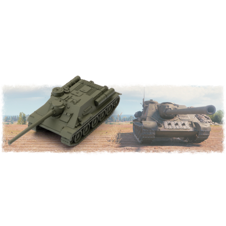 01-I TANKS Tanks Panther VS Sherman Starter Set Miniature Game ITALIANO 