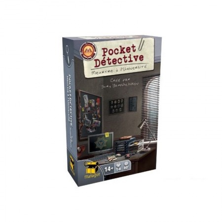 Pocket Detective : Meurtre à l'Université - Box