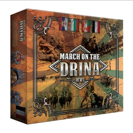 March on the Drina - Box