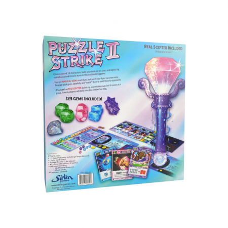 Puzzle Strike II - Base Game Box Back