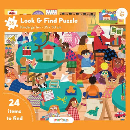 Look & Find Puzzle : Kindergarten