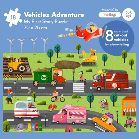 Vehicles Adventure Puzzle